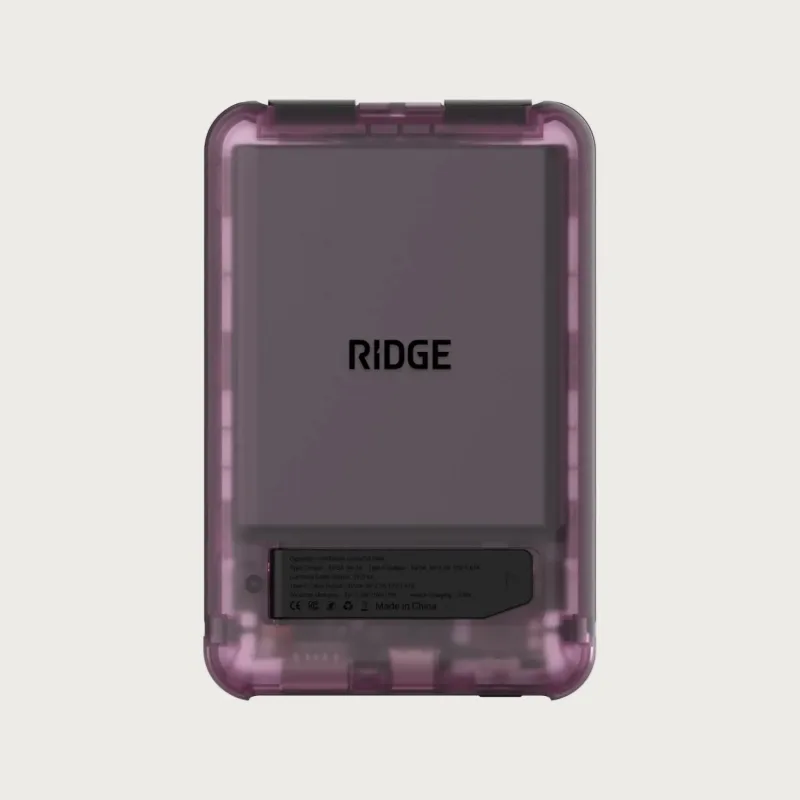 Ridge Power Bank - 10k mAh Bundle - Atomic Purple - 3-Pack