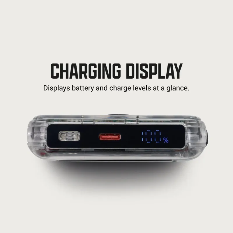 Ridge Power Bank - 10k mAh - Phantom