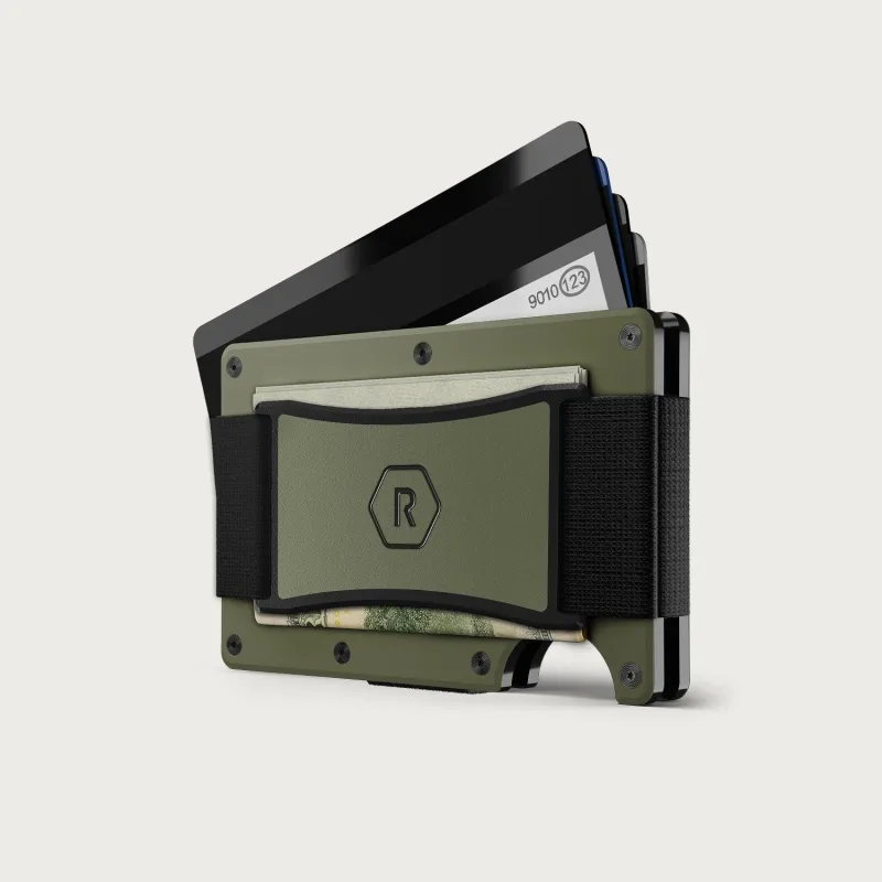 Ridge Wallet - Matte Olive