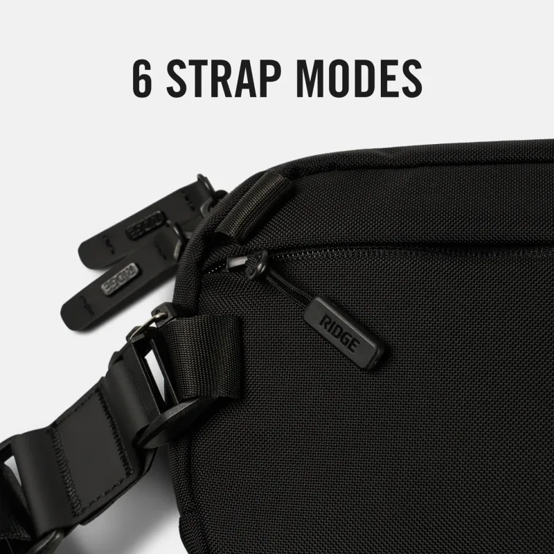 Commuter Sling - Royal Black