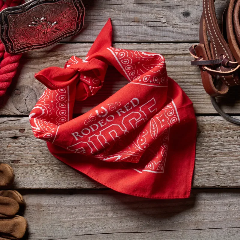 Ridge Bandana - Rodeo Red