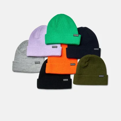 Ridge Classic Cuffed Beanie - Gunmetal