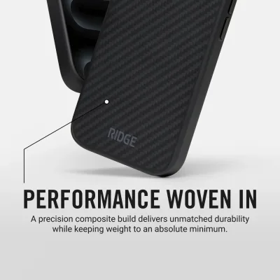 Ridge Phone Case - Carbon - iPhone 16 Pro