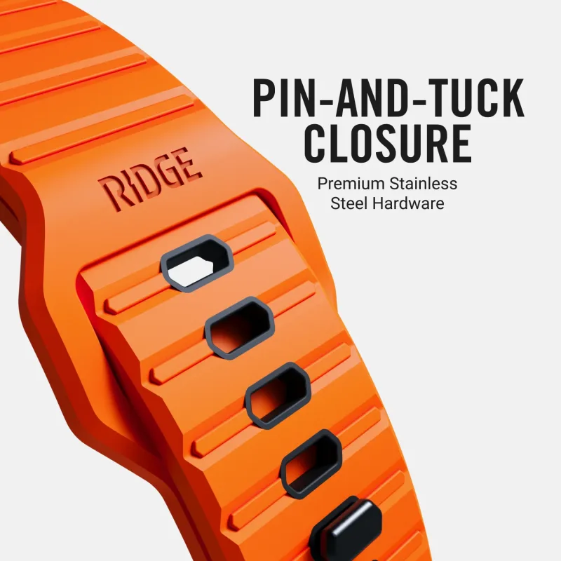 Everyday Watch Straps - Basecamp Orange - Ultra/46mm