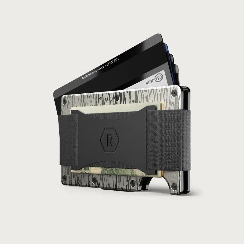 Ridge Wallet - Damascus